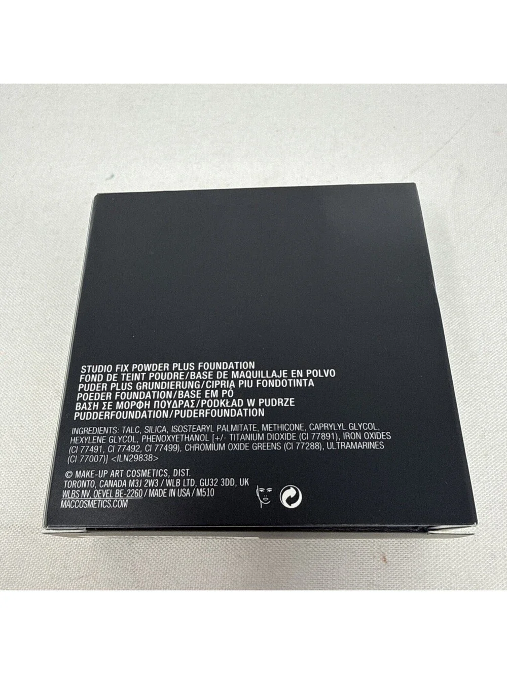Mac Studio Fix Powder Plus Foundation Matte Finish Full Coverage NC 44.5 CJ1